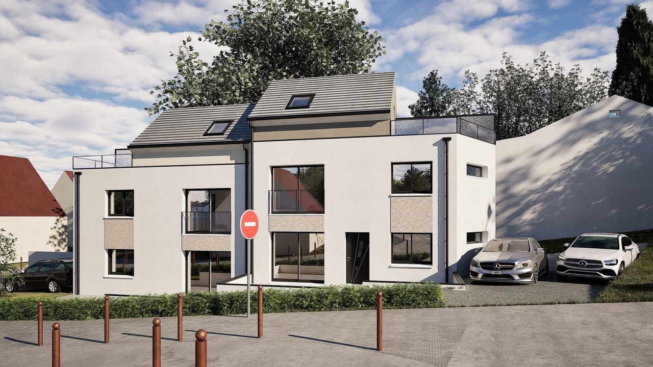 Permis en cours pour ces deux maisons au design contemporain - ARKO HABITAT