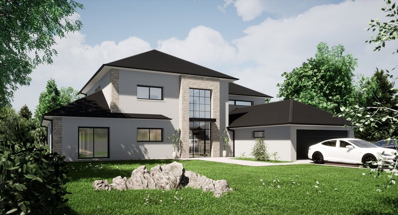 Permis obtenu pour cette Villa en Seine-et-Marne - ARKO HABITAT