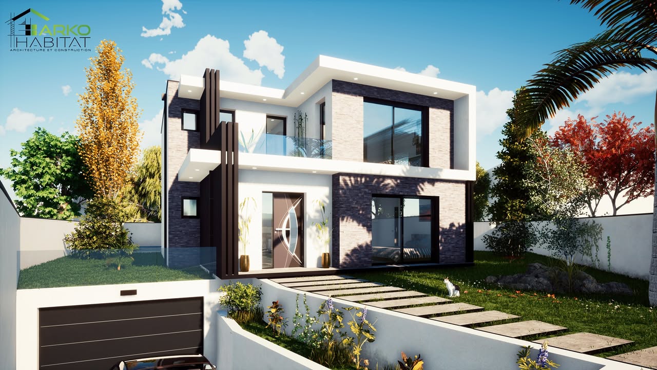 Maison contemporaine sur mesure de 180 m² - ARKO HABITAT